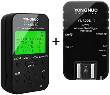 YONGNUO YN622N-Комплет YN622N Комплет Безжичен i-TTL Флеш Активирањето Комплет За Никон, Вклучувајќи 1x YN622N-TX Контролер И 1X YN622N