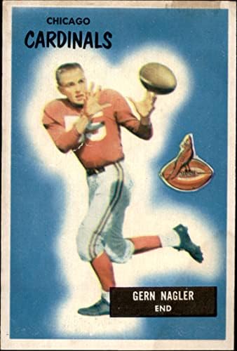 1955 Bowman 127 Gern Nagler Chicago Cardinals-FB Dean Cards 2-Добри кардинали-ФБ