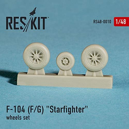 Reskit RS48-0010-1/48-тркала од смола поставени за F-104 Starfighter