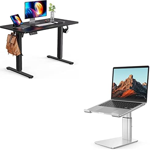 Лаптоп за прилагодување на лаптопот за ергер за биро и електрична стоење на биро