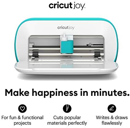 Машина за сечење и пишување на радост Cricut, преносна, сина