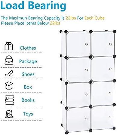 Преносен плакарот за гардероба за висечка облека, модуларна комбинација на кабинет за комбинација на армаризари за играчки за играчки-j