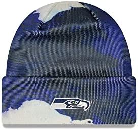 Нова ера машка NFL 2022 Sideline Ink Dye Cuffed Cuinted Hat