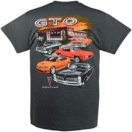 Понтијак GTO на oeо Блој од 1964 до 2006 година - Машка маица памук