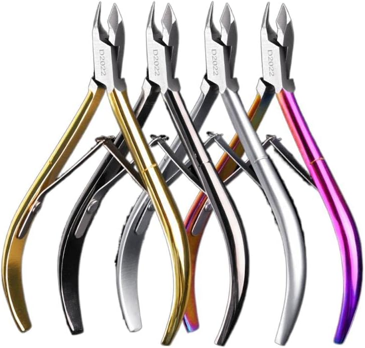 Ножици за кожа од нерѓосувачки челик алатка за маникир и педикир