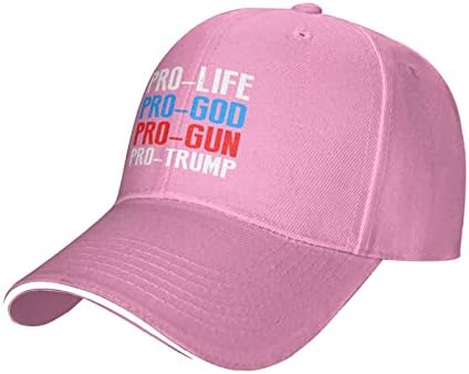 Про Бога, проф живот, про пиштол, про -адут бејзбол капа за машка Деним капа што може да се перат прилагодливи женски капаци на сонцето