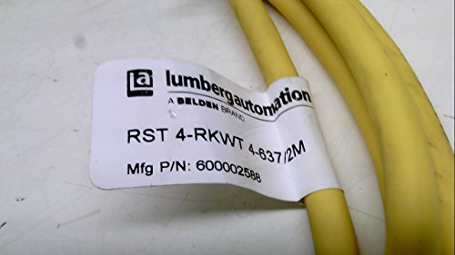 Lumberg Automation RST 4-RKWT 4-637/2m, сензорски кабел, 4p/4p, m/f, 2m RST 4-RKWT 4-637/2m
