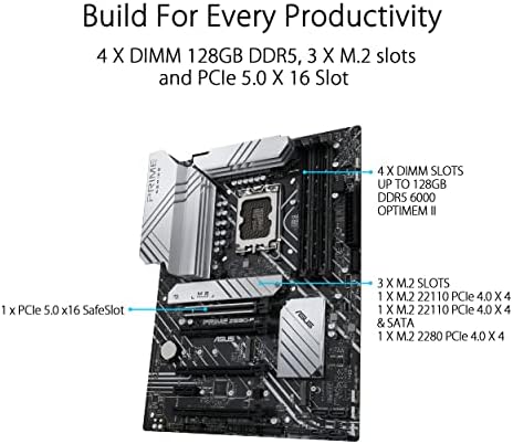 Asus Prime Z690-P LGA 1700 ATX матична плоча