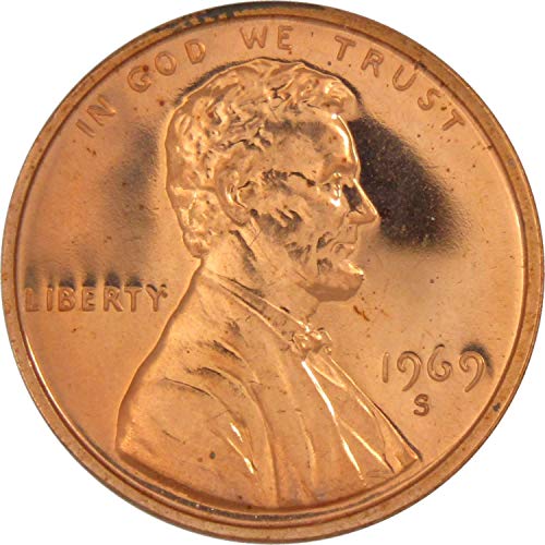 1969 С Линколн Меморијал Цент Избор Доказ Денар 1с Монета Колекционерски