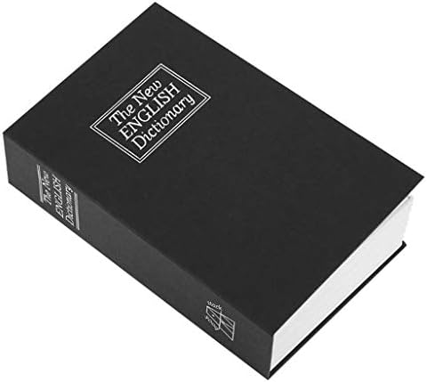 Wxbdd Креативен Англиски Речник Облик Кутија За Заштеда На Пари Безбедна Книга Свинче Банка Со Клучни Парички Заштеда На Кутии