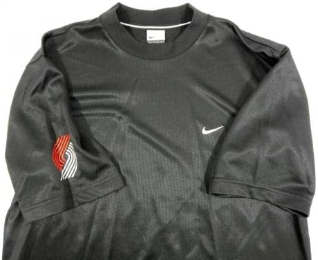 Тимот на Портланд TrailBlazers издаде црна кошула S DP41839 - Користена игра на колеџ