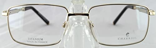 Philippe Charriol Eyeglasses PC 75053 C03 Сјајно злато/желка/чиста леќи