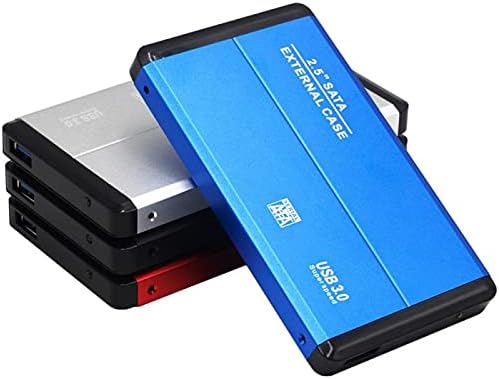 Конектори 2,5 инчи хард диск кутија HDD Externo кутија кутија метална надворешна кутија за складирање за SATA до USB 3.0 хард диск со