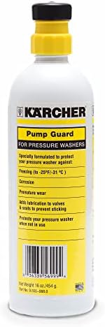 Чувар на пумпата Кархер-Формула за заштита и подмачкување против замрзнување за мијалници за електрична и гасна моќност-16oz