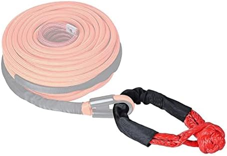 Заштитен ракав за Winch Rope, Универзална црна полиестерска црева жица на разбојниот кабел за кабел за кабел за ширина од 5 см од 5 см
