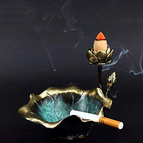 Не-лого ретро таблета пепелник, цигара од цигари за затворено или надворешно користење, десктоп пушење сад за пепел за дома
