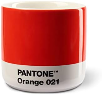 Копенхаген Дизајн Пантоне Мачиато чаша 100мл, портокал, една големина