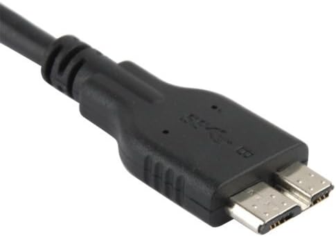 UCEC со десен агол USB 3.0 кабел - USB A MALE до MICRO B MALE MALE CABLE Надворешен кабел за хард диск - 0,2 стапки