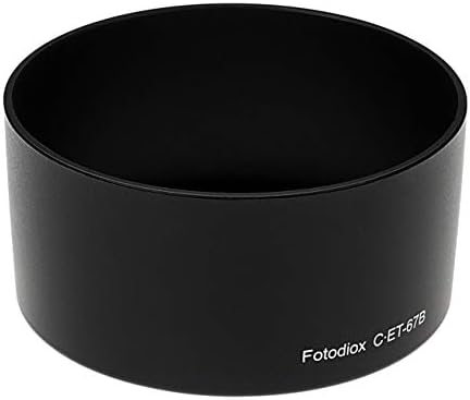 Замена на аспираторот на леќи Fotodiox за ET-67B компатибилна со Canon EF-S 60mm f/2.8 макро леќи