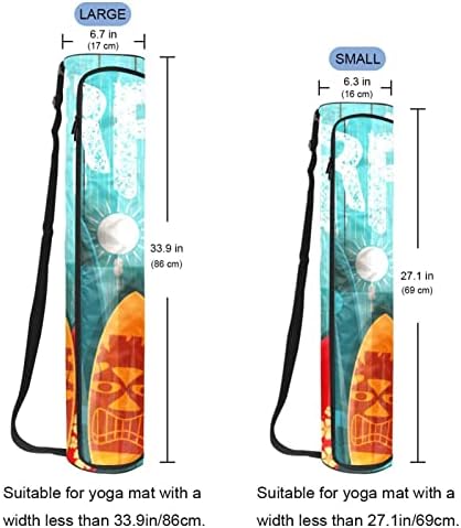 Јога Мат Торба, Сурфање Даски На Сина Дрвена Вежба Јога Мат Превозникот Целосна Поштенски Јога Мат Носат Торба Со Прилагодливи Лента За