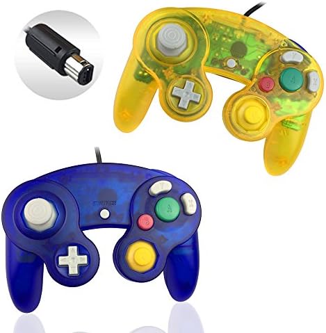 Реисо 2 Пакети НГЦ Контролори Класичен Жичен Контролер За Wii Gamecube