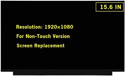 GBOLE 15.6 Нова замена на екранот за Acer Nitro 5 AN515-55 N20C1 FHD 1920X1080 144Hz 40PIN LED LCD дисплеј