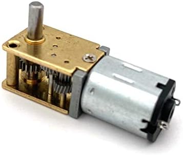 DIY мали електрични мотори DC 3V 6V 12V Micro Gear Motor 15/30/60/63/120 RPM Електричен микро менувач N20 Мотор за намалување на ниската