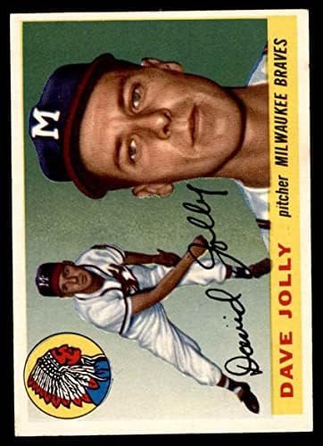 1955 Бејзбол Топс 35 Дејв olоли одличен од картичките на Микис