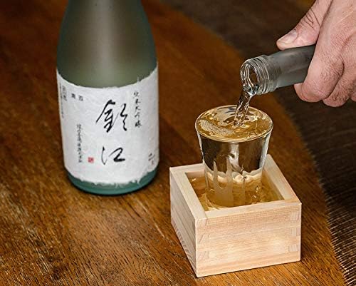 JapanBargain 2728x4, дрвени чаши за масу, јапонски хиноки дрво кипарис саки кутија кутија изработена во Јапонија, Котобуки,