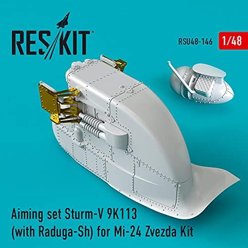 Reskit RSU48-0146-1/48 за цел сет Sturm-V 9K113 Mi-24 ZVEZDA
