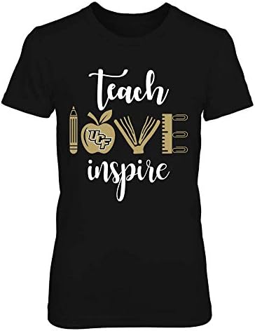 Fanprint UCF витези маица - Наставник - Научете loveубов инспирираат и работи на наставници