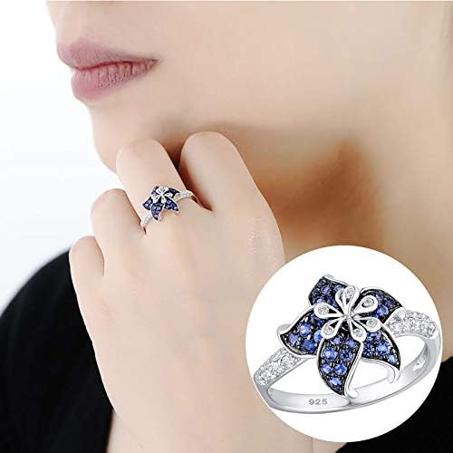2023 Нов прекрасен цвет накит за накит прстен прекрасен 610 свадба големина жени прстени освојувачки прстен