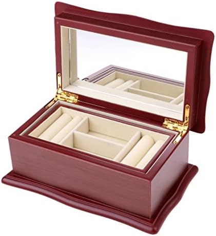 Heeqing AE205 накит кутија накит кутија кутија за накит дрвена кутија за складирање кутија за накит изработени од hemlock смрека
