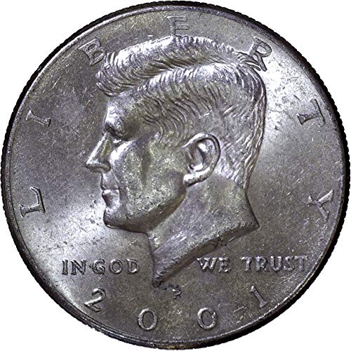 2001 П Кенеди Половина Долар 50С За Нециркулирани