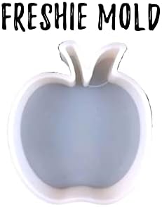 Наставник јаболко силиконски калап | Големина 3,7 широк x 4 долг x .8 длабок | мал учител дизајн на јаболко за свежи, сапун, смола,
