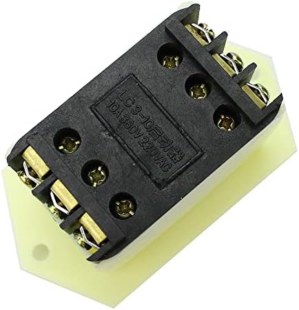 Nunomo LC3-5 LC3-10 Копче прекинувач за напојување 5A 10A 220/380V Трифазна контрола на прекинувачот за контрола на електрична енергија