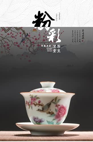 Пејнан Кинески чај чај Гаиван керамички порцелан цветен чај Туреин пијалок за занаети за дома