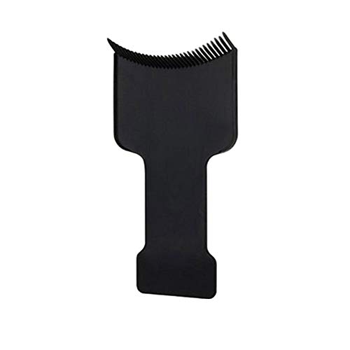 Grey990 3 парчиња пластична коса боење чешел чешел за нега на коса, поставена фризерска алатка за време