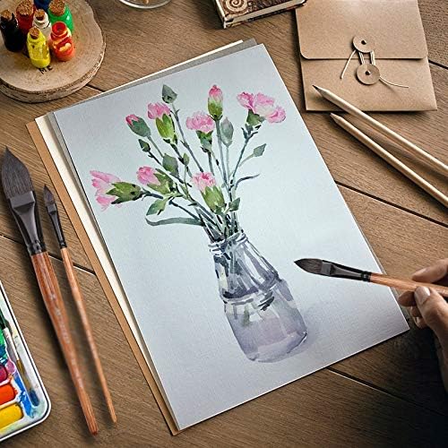 Xjjzs овален уметник акварел боја четка уметност мека четка за сликање пенкало за миење садови/арт -материјали за миење садови
