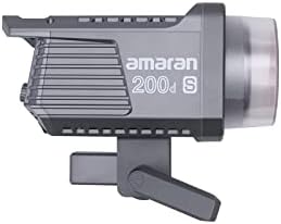 Aputure Amaran 200d S 200d-s 200ds 200w Daylight LED Видео Светло, CR 96+ TLCI 99+ 55,800 lux@1m Bluetooth Стан Контрола, Dc/AC Напојување