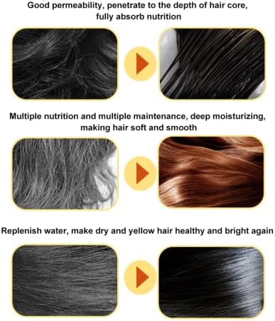 Yipmai Shine Studio Anti-Frizz Hair Serum, Shine Studio Marocco Silk Bright Care, есенцијално масло за нега на коса Намалување