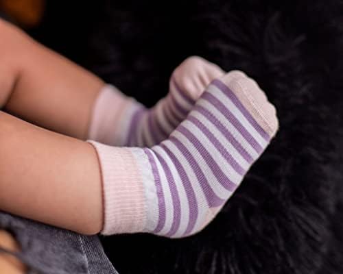 Вискоза со лигњи чорапи направени од бамбус чорапи, 6м, 12м, 2Т-3Т, грипи чорапи што остануваат на како што се гледаат на резервоарот за