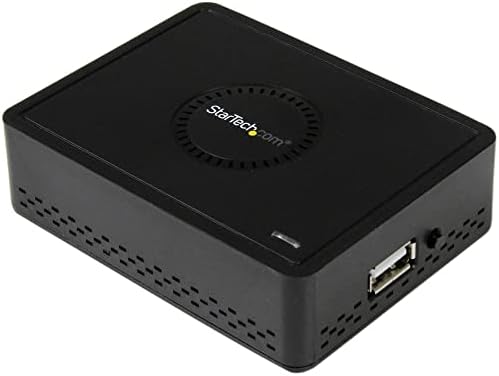 Адаптер за безжичен дисплеј Startech.com со hdmi - адаптер за miracast - 1080p, црна