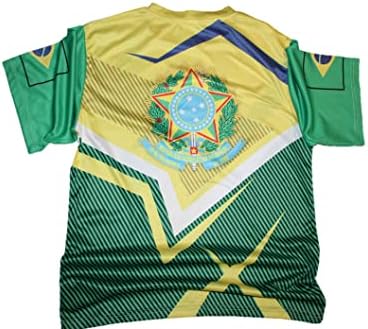 Бразил Бразил Фудбалски Дрес Маица Зелена/Жолта 2022/2023 Вратот На Екипажот