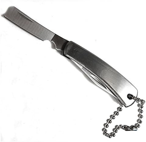 Нож за Џеб од Нерѓосувачки Челик алатуса Со 2 Сечила-Вкупна Должина Од 3,75 Инчи: ПК-09072