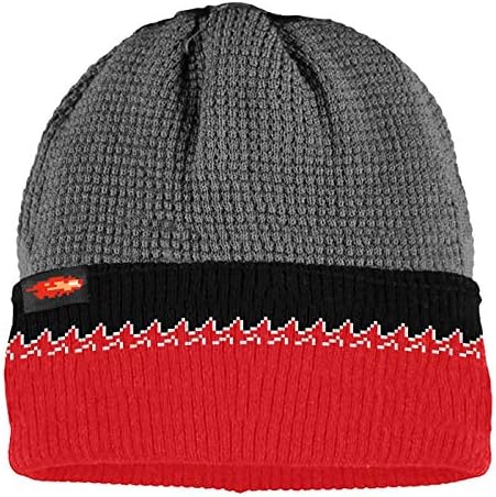 Зандана Супер Марио Брос Класичен оган чорап и beanie/плетена капа за подароци црно црно