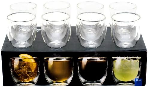 Moderna Занаетчиска Серија Двојно Ѕид 8 мл Чаши За Пијалоци-Сет од 8 Чаши За Пиење