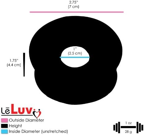 LeLuv црна максичка пумпа за пенисот со гума заштитено мерач Премиум силиконски црево пакет со мека црна TPR заптивка од 12 инчи должина
