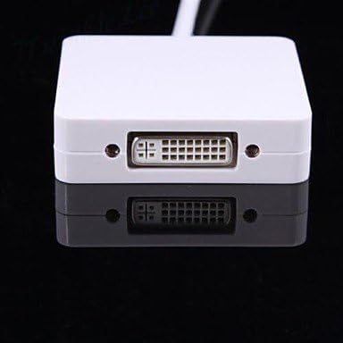 3 во 1 Мини Dp Displayport Thunderbolt ДО HDMI DVI VGA Адаптер За Apple MacBook