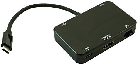 MYCABLEMART USB-C Мулти Hub 4K HDMI, 2xUSB 3.2 Генерал 1, USB-C, GIGABIT Lan Надвор